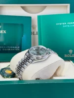 Rolex Datejust m278274-0017/0018 Green Dial 31mm Oyster Watch - Image 8