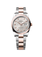 Rolex  Datejust 36mm 126201 Silver Fluted Motif Diamond Dial - Image 2