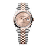 Rolex  Datejust 126201 Rosé 36mm Dial Oyster Bracelet Watch