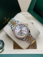 Rolex Datejust m278383RBR-0019/0020 31mm Silver Dial Oyster Bracelet - Image 6