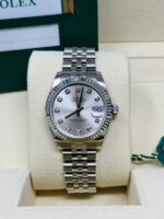 Rolex Datejust m278274-0029/0030 Silver 31mm Dial Oyster Watch - Image 3