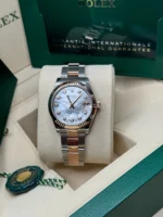 Rolex Datejust m278271-0025/0026 White Mother-of-Pearl 31mm Dial Oyster Bracelet Watch - Image 8