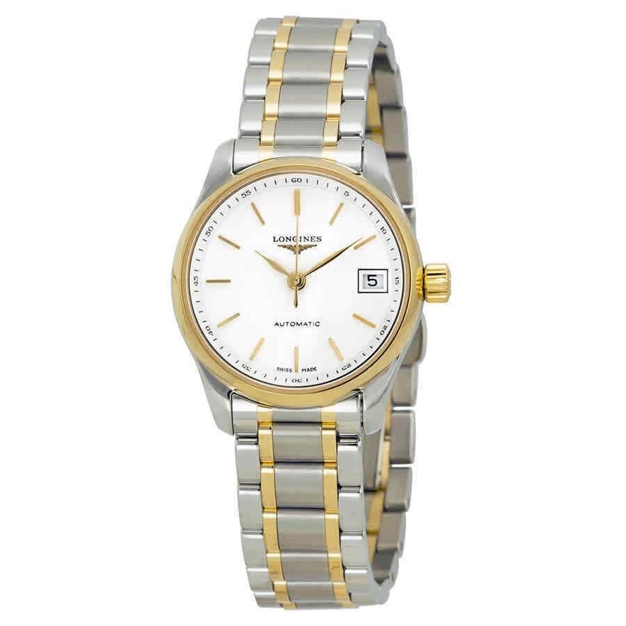 08EE9ED9-7FF5-6A47-6673-64C62714B275 Longines Women's L21285127 Master Two-Tone Stainless Steel Watch - Image 1