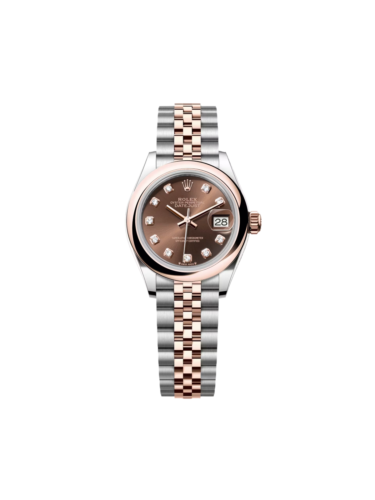 11C18BBF-1150-C809-1FA3-1EC7C88B7EBD Rolex Lady-Datejust 28mm 279161 Rose Gold & Steel Women's Watch - Image 1
