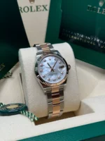 Rolex Datejust m278271-0025/0026 White Mother-of-Pearl 31mm Dial Oyster Bracelet Watch - Image 4