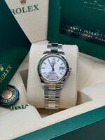 Rolex Datejust m278274-0011/0012 Silver Dial 31mm Fluted Bezel Oyster Bracelet - Image 6