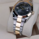 Rolex Datejust 41mm 126303 Slate Roman Oyster Steel and Yellow Gold Mens Watch - Image 7