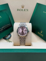 Rolex Datejust m278274-0019/0020 Pink 31mm Dial Oyster Watch - Image 10