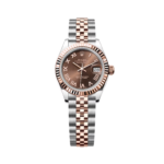 Rolex Lady-Datejust 28mm 279171 Chocolate Roman Oyster Stainless Steel and Rose Gold