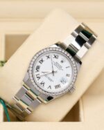 Rolex Datejust m278384RBR-0013/0014 White 31mm Dial Oyster Watch - Image 4