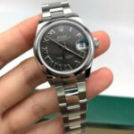 Rolex Datejust m278240-0015/0016 31mm  Dark Grey Roman Domed Bezel Oyster Oystersteel - Image 9