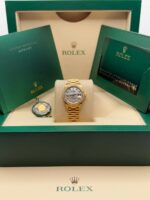 Rolex  Lady-Datejust 28mm 279138RBR White Mother-of-Pearl Dial President Bracelet Watch - Image 10