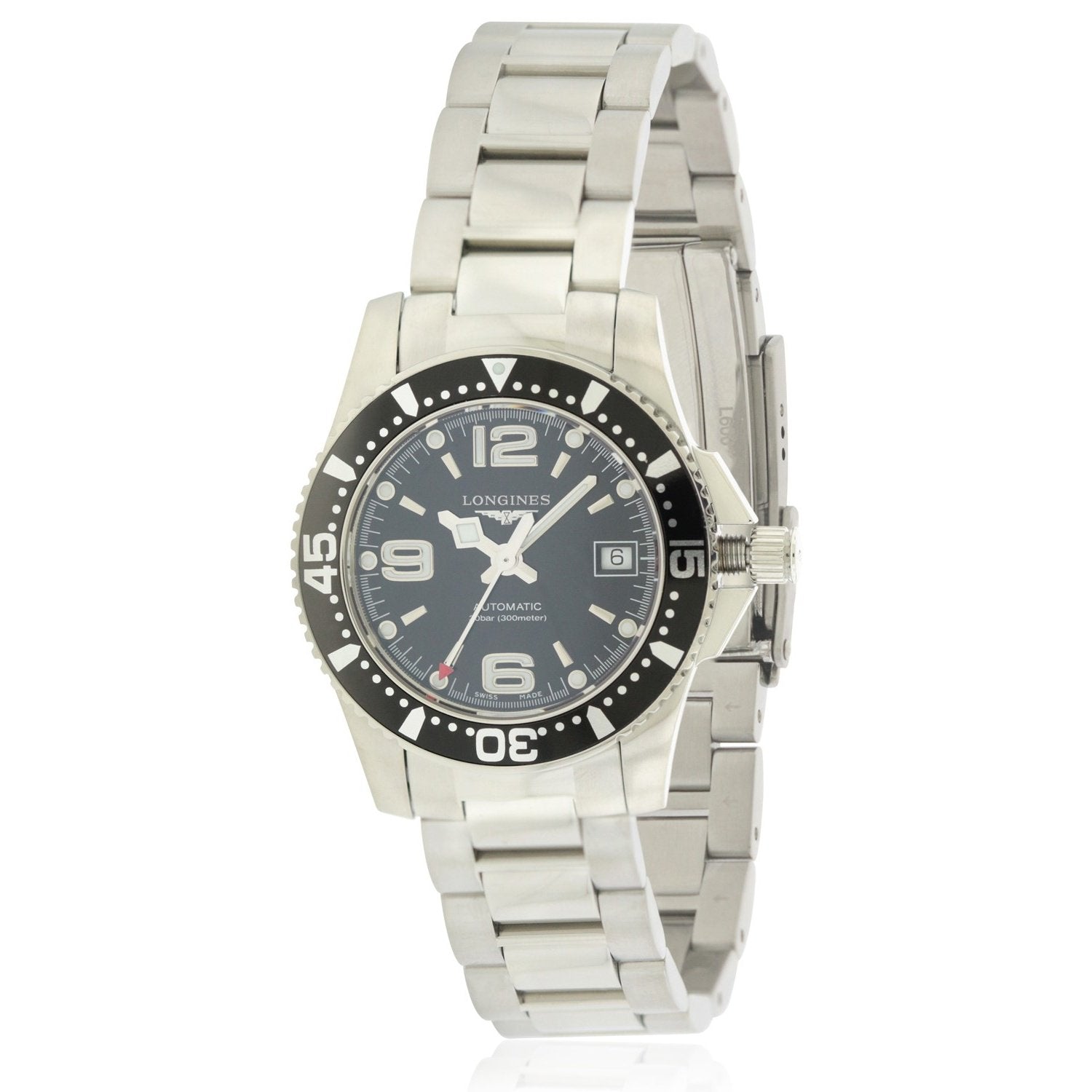 23083CC9-7F45-5644-2B31-2BC8039ACA0F Longines Women's L32844566 HydroConquest Automatic Stainless Steel Watch - Image 1