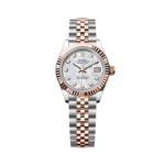 Rolex Lady-Datejust 28mm 279171 White Mother Of Pearl Diamond Oyster Stainless Steel and Rose Gold