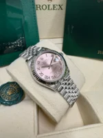 Rolex Datejust m278274-0023/0024 Pink 31mm Dial Oyster Watch - Image 4