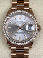 Rolex  Lady-Datejust 28mm 279135RBR Rose Dial Jubilee Bracelet - Image 3