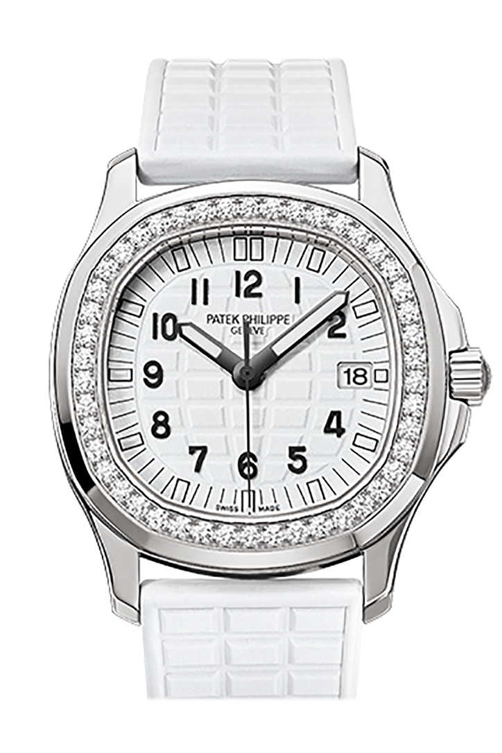 2A72B4BF-8C31-F6A3-88D8-673B760C3D27 Patek Philippe Aquanaut Diamond Ladies Watch 5067A-024 - Image 1