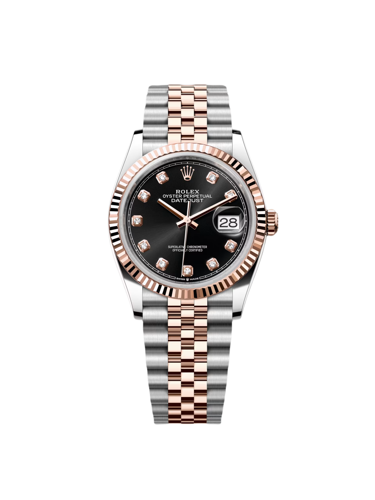 2E1D46CA-19FD-D6B2-7B88-727AE9B601BE Rolex Datejust 36mm 126231 Black Dial 36mm Oyster Bracelet - Image 1