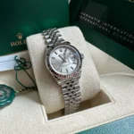 Rolex Datejust m278274-0011/0012 Silver Dial 31mm Fluted Bezel Oyster Bracelet - Image 14