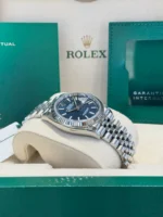 Rolex  Datejust 36mm 126234 Blue Fluted Motif Dial Jubilee Bracelet - Image 7
