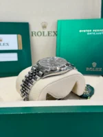 Rolex  Datejust 41mm 126334 Dark Rhodium Index Jubilee Stainless Steel - Image 8
