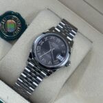 Rolex Datejust m278240-0015/0016 31mm  Dark Grey Roman Domed Bezel Oyster Oystersteel - Image 12