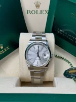 Rolex  Datejust 36mm 126200 Oyster Perpetual Silver Dial Jubilee Stainless Steel - Image 8