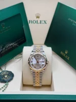 Rolex Datejust m278343-0003/0004 Silver Dial Yellow Rolesor Oyster Watch - Image 10