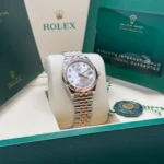Rolex Datejust m278271-0015/0016 Silver 31mm Dial Oyster Bracelet Watch - Image 10