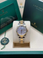 Rolex Datejust m278273-0027/0028 31mm White Mother-of-Pearl Dial Stainless Steel and Yellow Gold Oyster Watch - Image 3