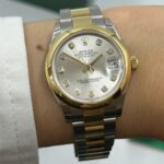 Rolex Datejust m278243-0019/0020 31mm Silver Dial Yellow Rolesor Oyster Watch - Image 10