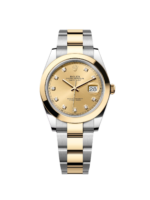 Rolex Datejust 41mm 126303 Champagne Diamond Jubilee Steel and Yellow Gold Mens Watch - Image 2
