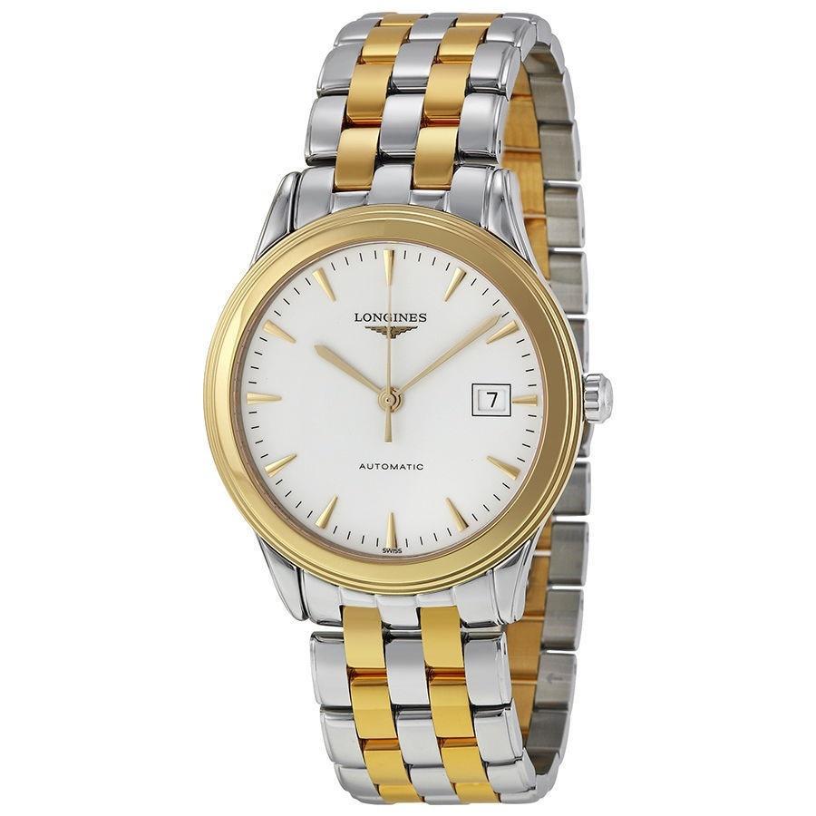 3E7F7B1B-522C-B67E-4395-FCCC1DB04DBE Longines Men's L48743227 Flagship Automatic Two-Tone Stainless Steel Watch - Image 1