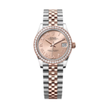 Rolex Datejust m278381-0001/0002 Rose Roman Dial Diamond-Set Bezel 31mm