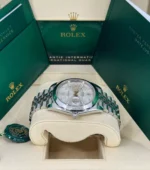 Rolex Datejust 41mm 126300 Silver Index Jubilee Stainless Steel Watch - Image 5
