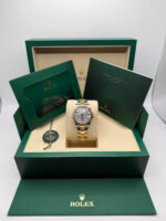 Rolex Datejust m278273-0027/0028 31mm White Mother-of-Pearl Dial Stainless Steel and Yellow Gold Oyster Watch - Image 9