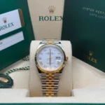 Rolex  Datejust 36mm 126233 White Dial Oyster Bracelet Watch - Image 9