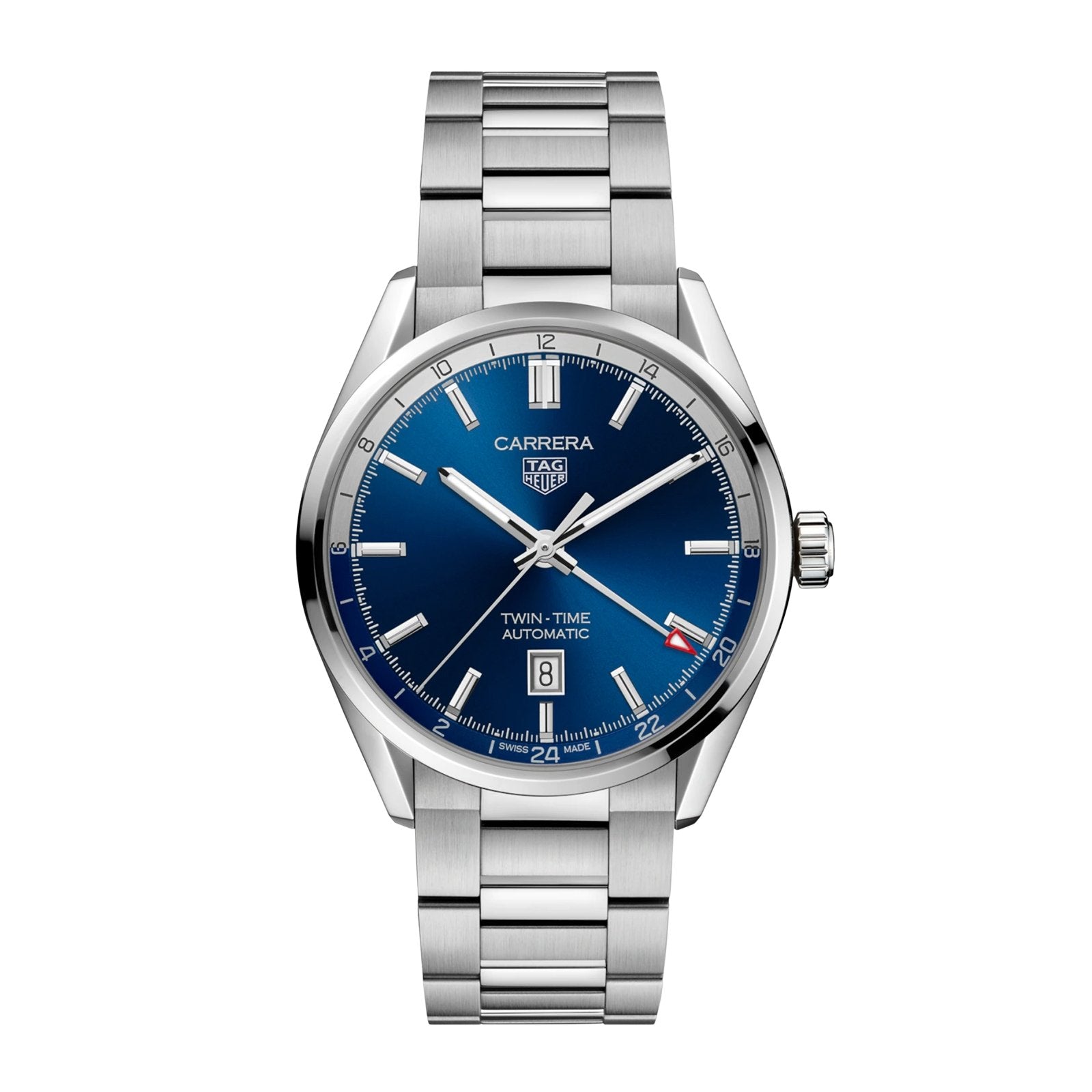 455B3533-7606-15E3-D159-C4E6BF474AC8 【Top replica】TAG Heuer Carrera Calibre 7 Twin Time - 41mm - Image 1