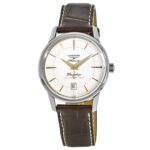 Longines Men's L4.795.4.78.2 Flagship Brown Leather Watch