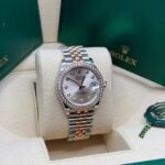 Rolex Datejust m278381-0015/0016 Silver Diamond Dial Diamond-Set Bezel 31mm - Image 4