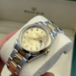 Rolex  Datejust 36mm 126203 Champagne Set with Diamonds Dial Domed Bezel Oyster Bracelet - Image 7