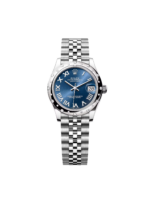 Rolex Datejust m278344-0035/0036 Bright Blue Dial 31mm Domed Diamond Oyster Watch - Image 2