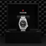 TUDOR Black Bay P01 42mm Black Dial Men's Automatic Strap Watch M70150-0001 - Image 4