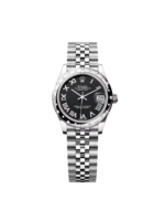 Rolex Datejust m278344 Bright Black Dial 31mm Domed Diamond - Image 2