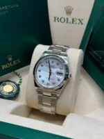 Rolex  Datejust 36mm 126234 Mother of Pearl Diamond Dial Oyster Stainless Steel - Image 5