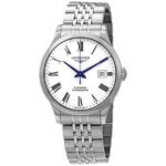 Longines Men's L2.820.4.11.6 Record Stainless Steel Watch