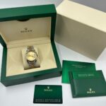 Rolex  Datejust 36mm 126203 Champagne Set with Diamonds Dial Domed Bezel Oyster Bracelet - Image 9