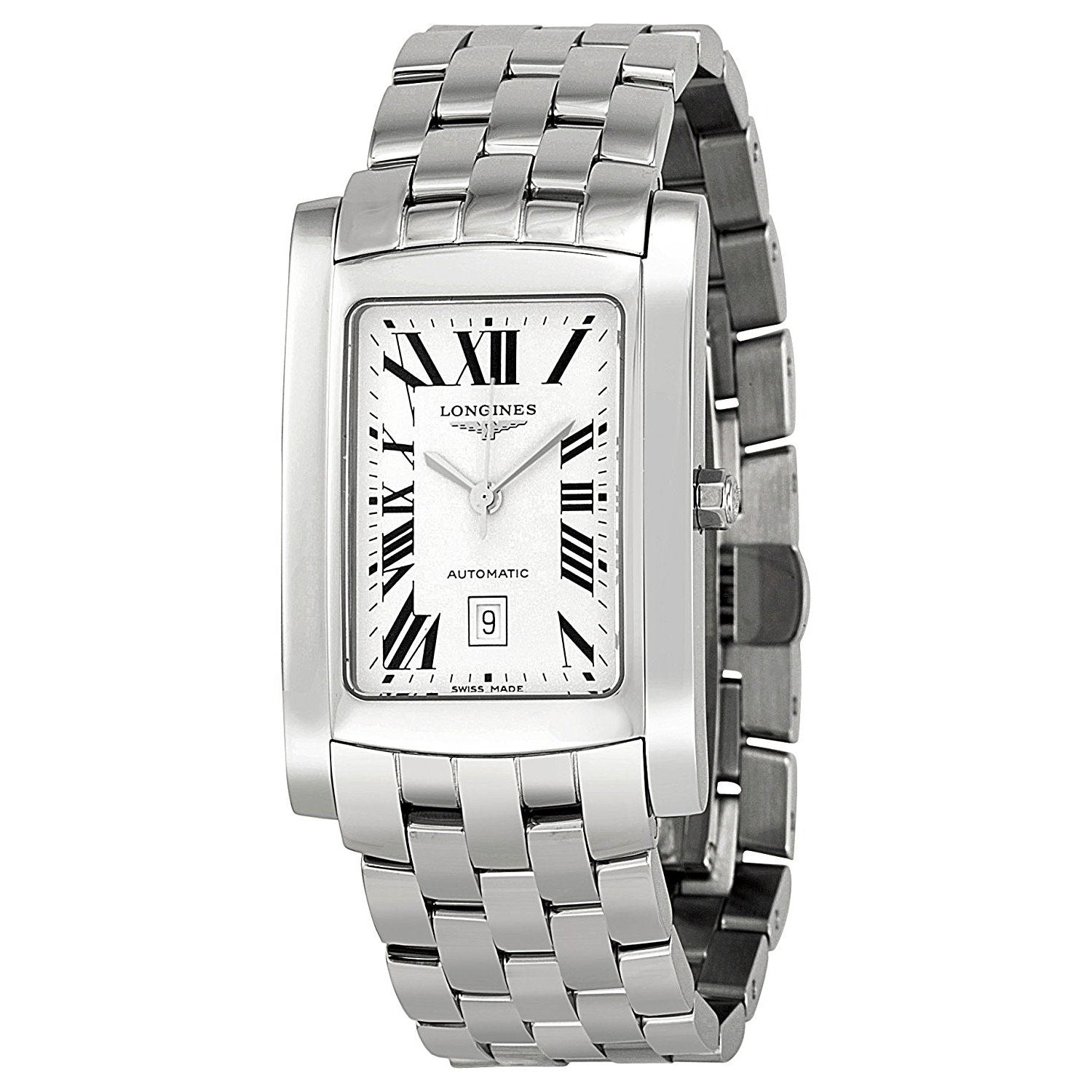 607C1003-EE41-E56B-409D-736AC320DB70 Longines Men's L56574716 Dolce Vita Stainless Steel Watch - Image 1
