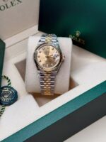 Rolex Datejust m278273-0025/0026 31mm Champagne Dial Stainless Steel and Yellow Gold Oyster Watch - Image 8