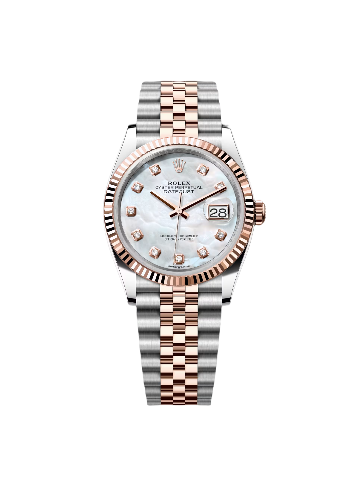6301CB3B-5ACB-545D-5F16-938747D20A18 Rolex Datejust 36mm 126231 Mother-of-Pearl Dial Jubilee Bracelet - Image 1